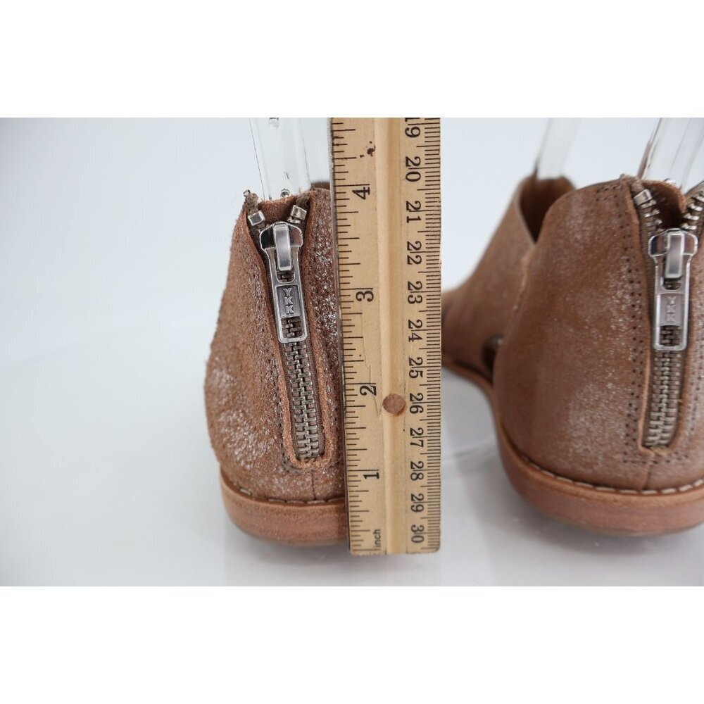 Sofft Metallic Taupe Cross‑Front Slingback Sandals - Picture 7 of 13